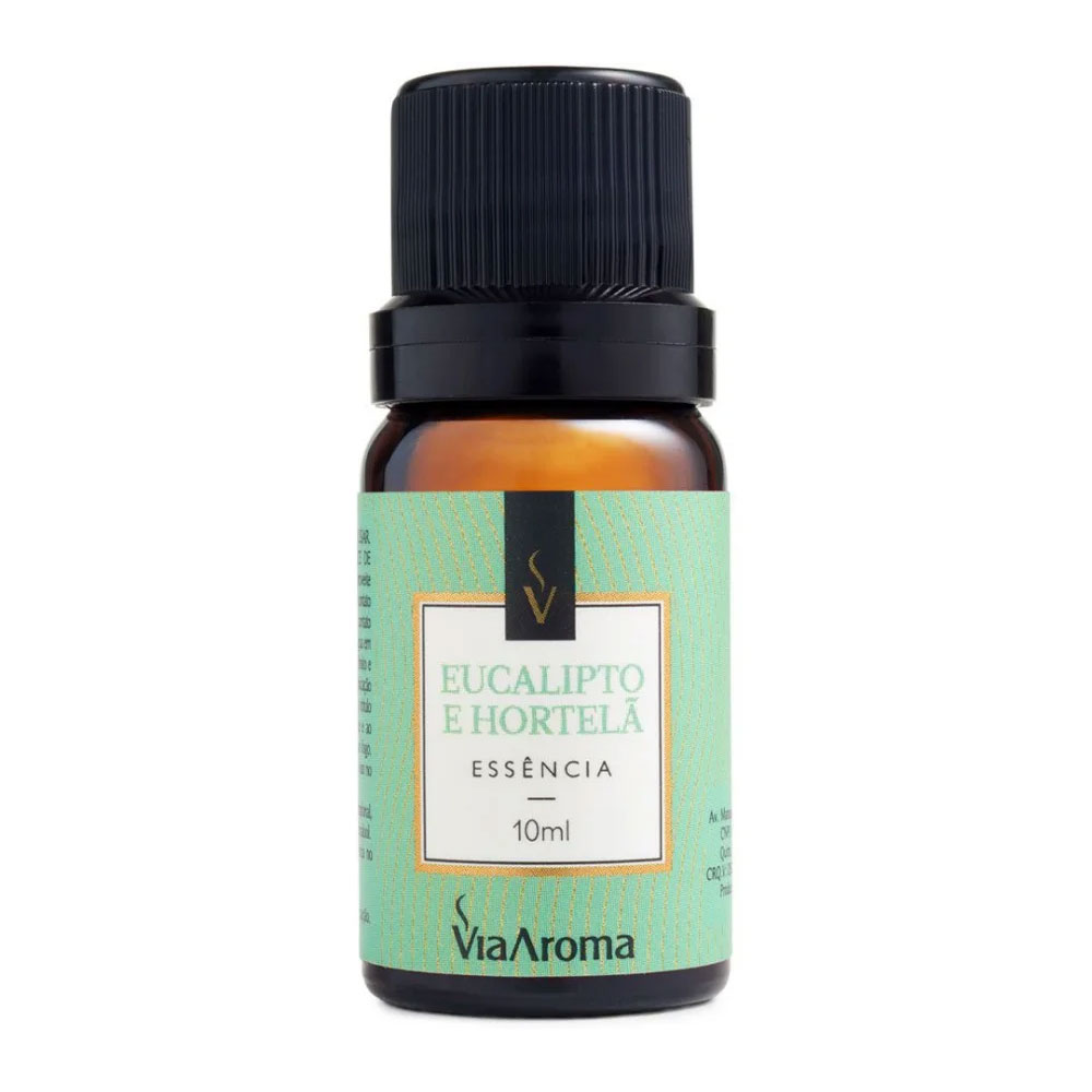 Essencia Eucalipto e Hortela 10ml Via Aroma