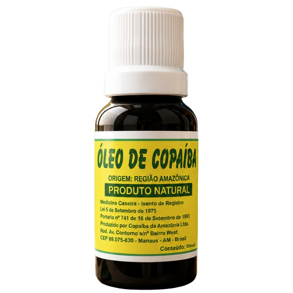 Oleo de Copaiba 20ml Amazonia Distrivida